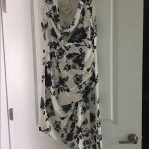 Haute Hippie Black/White Floral Dress